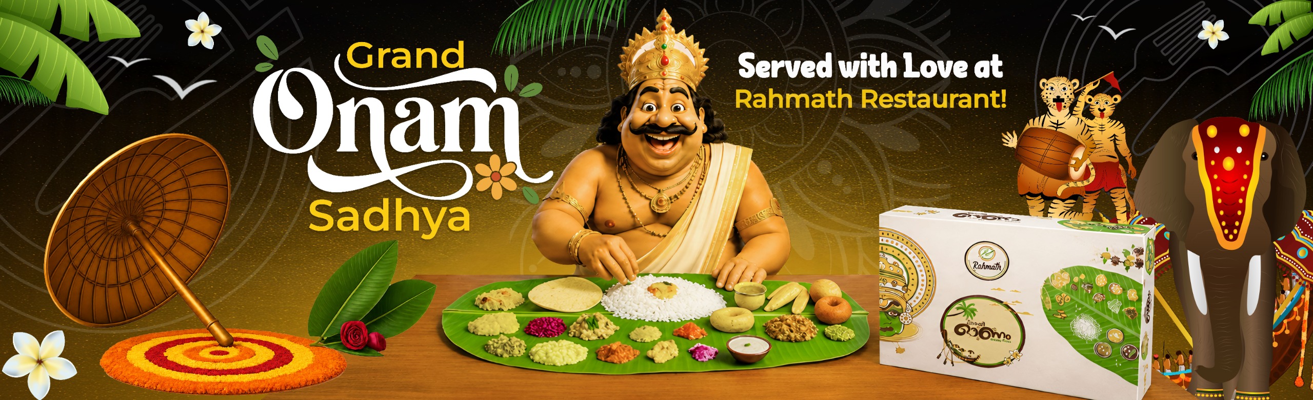Onam Sadya Banner